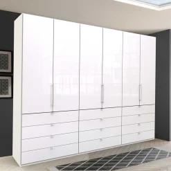 Stauraum Schlafzimmerschrank in Weiß - Dolienca
