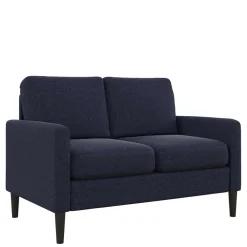 Stoffcouch in Dunkelblau - Normandie