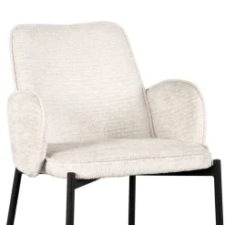 Struktursamt Barstuhl mit 78 cm Sitzhöhe - Lasmus (2er Set)