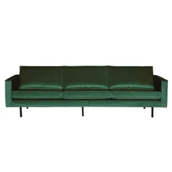 Stylische Samtcouch in Grün - Distroit