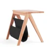 Stylischer Abstelltisch Lazadro aus Kernbuche Massivholz