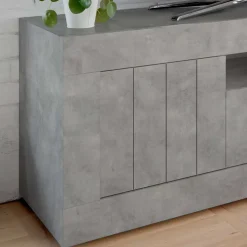 Stylisches TV Element in Dekor Beton - Emalika