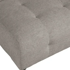 Systemcouch Einsitzer in Graugrün Chenille - Aramato