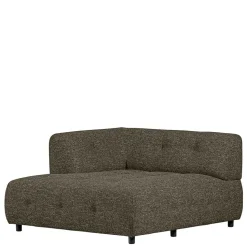 Systemsofa Eckmodul in Graugrün-Blassgrün meliert - Brasso