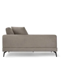 Taschenfederkern Eckcouch in Beige - Kosmyna