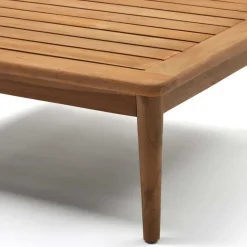 Teak Lounge mit Couchtisch Set - Palm (vierteilig)