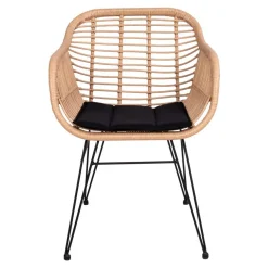 Teak Recyclingholz Esstisch & Stühle - Placer (siebenteilig)