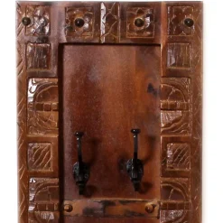 Teakholz Garderobe im Kolonialstil - Solapura