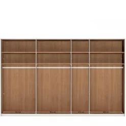 Teilmassiver Schlafzimmerschrank - 216 cm hoch - Murray