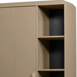 Teilmassiver Schrank in Schlammfarben - Isle
