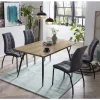 Tisch Kombination fürs Esszimmer - Louisonna (fünfteilig)