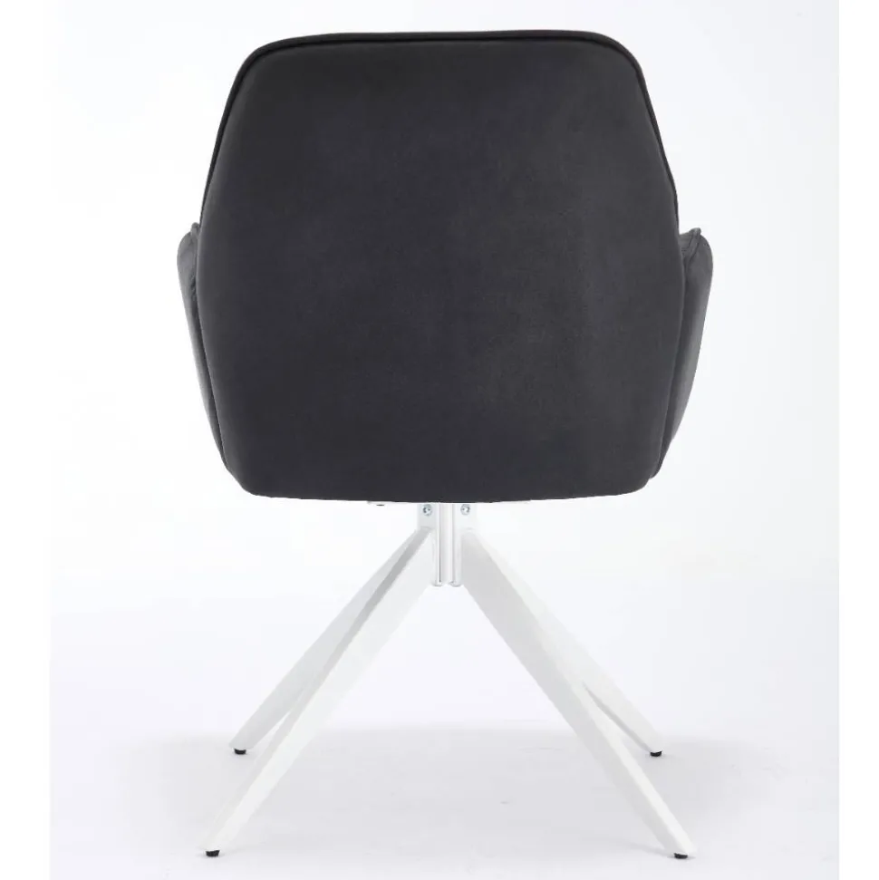 Tischsessel in Anthrazit - Minea (2er Set)