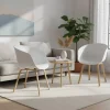 Tischsessel mit Sitzschale - Eberly (2er Set)
