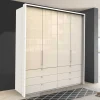 Topp Kleiderschrank mit Falttüren & Schubladen - Zidarie