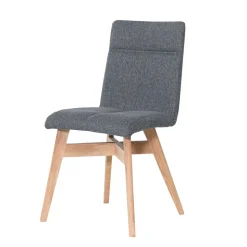Topp Polsterstuhl mit Holzgestell - Wervo (2er Set)