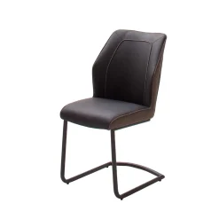 Topp Retrostühle in Braun & Grau - Ravajada (2er Set)