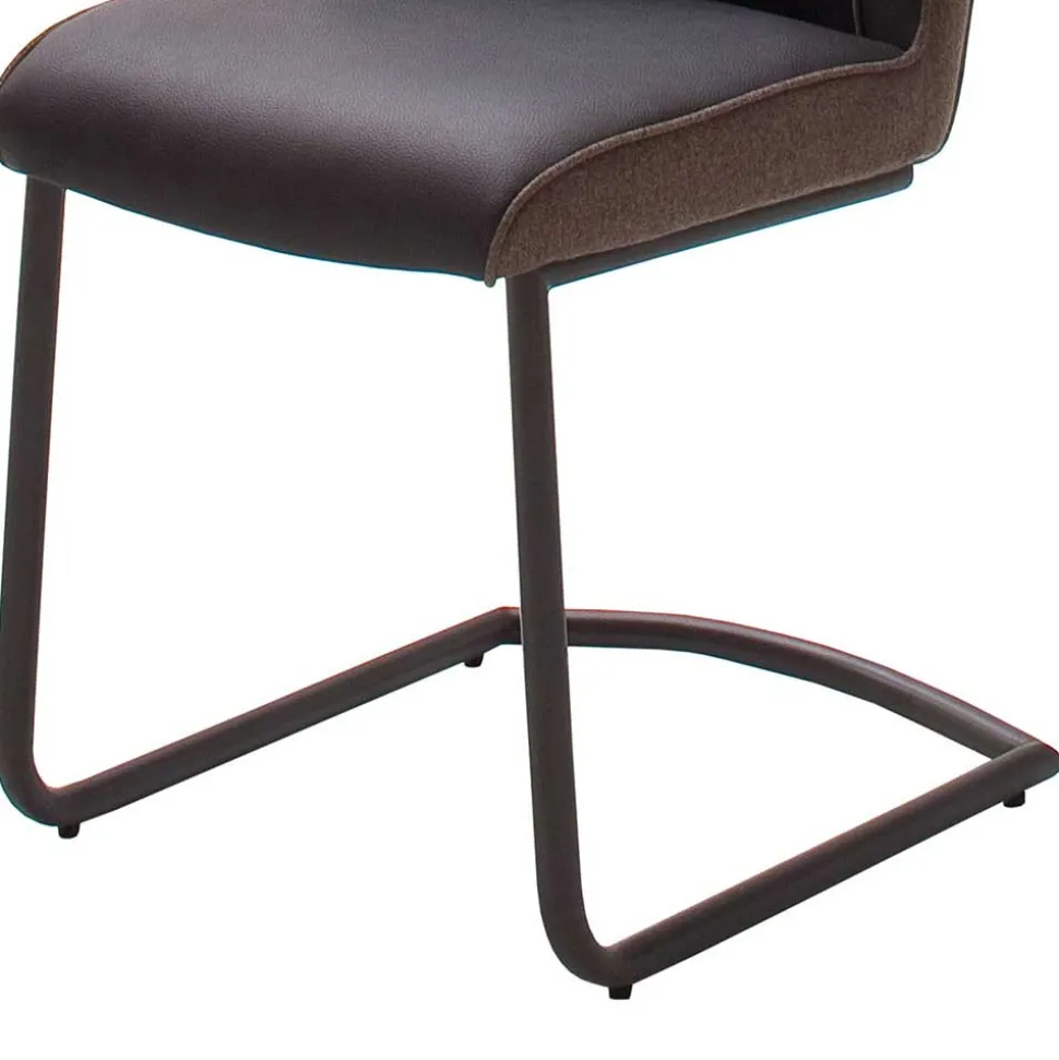 Topp Retrostühle in Braun & Grau - Ravajada (2er Set)