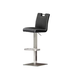 Tresenhocker Unore in Schwarz