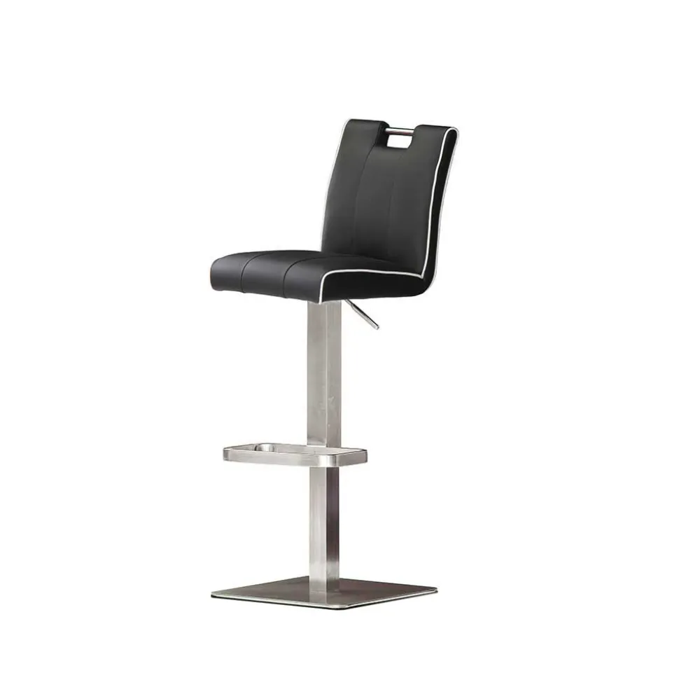 Tresenhocker Unore in Schwarz
