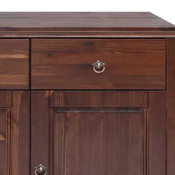 3-türige Holzkommode mit 3 Schubladen - Luvin