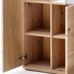3-türige Kombi-Vitrine zweifarbig - Vecenda