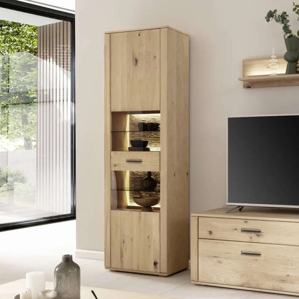 1-türige Vitrine mit Türanschlag links - Jevedaz