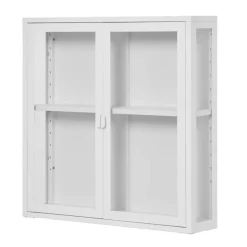 2-türige Wandvitrine aus Metall - Sancrez