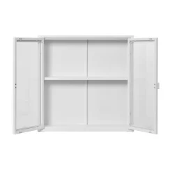 2-türige Wandvitrine aus Metall - Sancrez