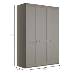 3-türiger Kleiderschrank im Modern Country Style - Ridonna