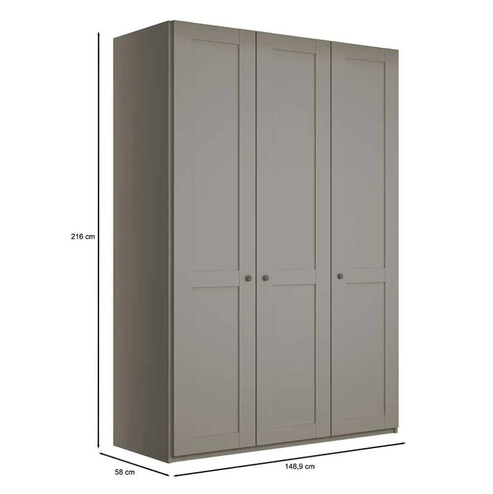 3-türiger Kleiderschrank im Modern Country Style - Ridonna