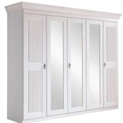 5-türiger Kleiderschrank im Modern Country Style - Kazanova