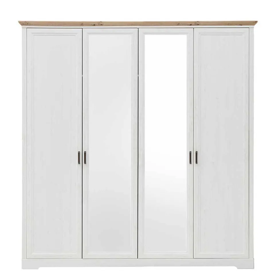 4-türiger Kleiderschrank im Modern Country Style - Maggio