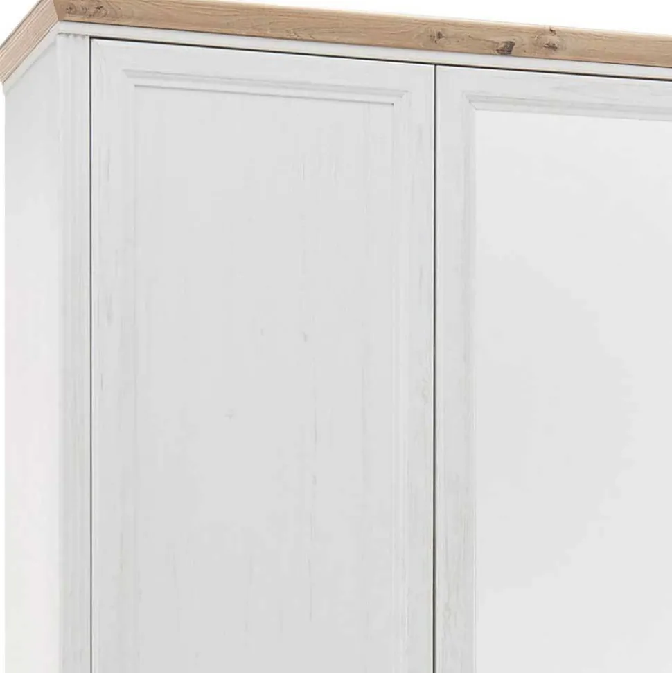 4-türiger Kleiderschrank im Modern Country Style - Maggio