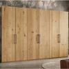6-türiger Kleiderschrank in zwei Höhen - Siestago