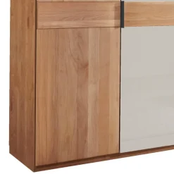 5-türiger Kleiderschrank in Erle teilmassiv - Dilacco