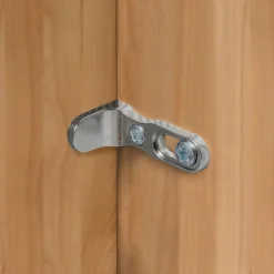 5-türiger Kleiderschrank in Erle teilmassiv - Dilacco