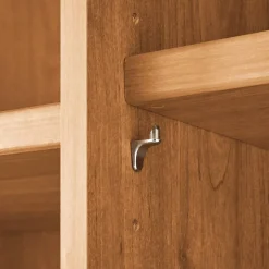 6-türiger Kleiderschrank in Erle teilmassiv - Murray