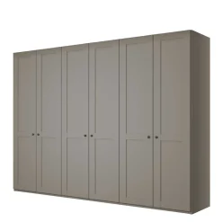 6-türiger Kleiderschrank in Hellgrau - Ridonna