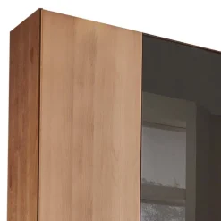 8-türiger Kleiderschrank mit sechs Glastüren - Hung