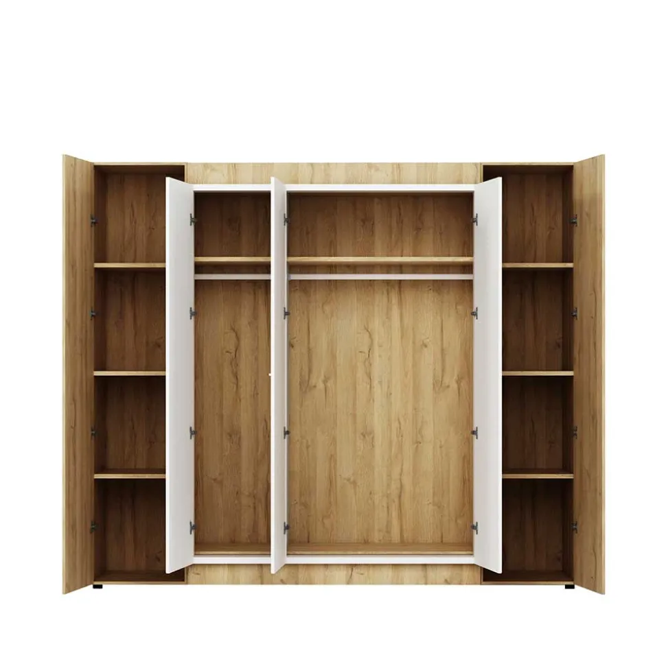 5-türiger Kleiderschrank 252x220x60 cm - Anieva