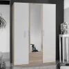 3-türiger Schlafzimmer Schrank mit 2 Schubladen - Purista