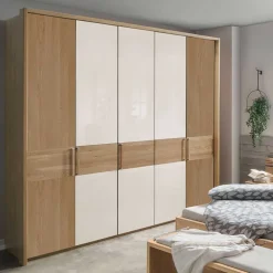 5-türiger Schlafzimmer Schrank mit fünf Türen - Emdsiva IV