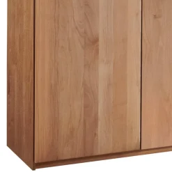 5-türiger Schlafzimmer-Kleiderschrank teilmassiv - Murray