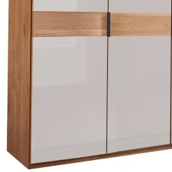 7-türiger Schlafzimmer-Kleiderschrank teilmassiv - Dilacco