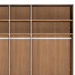 7-türiger Schlafzimmer-Kleiderschrank teilmassiv - Dilacco