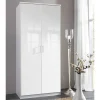 2-türiger Schlafzimmerschrank in Weiß - Venture I