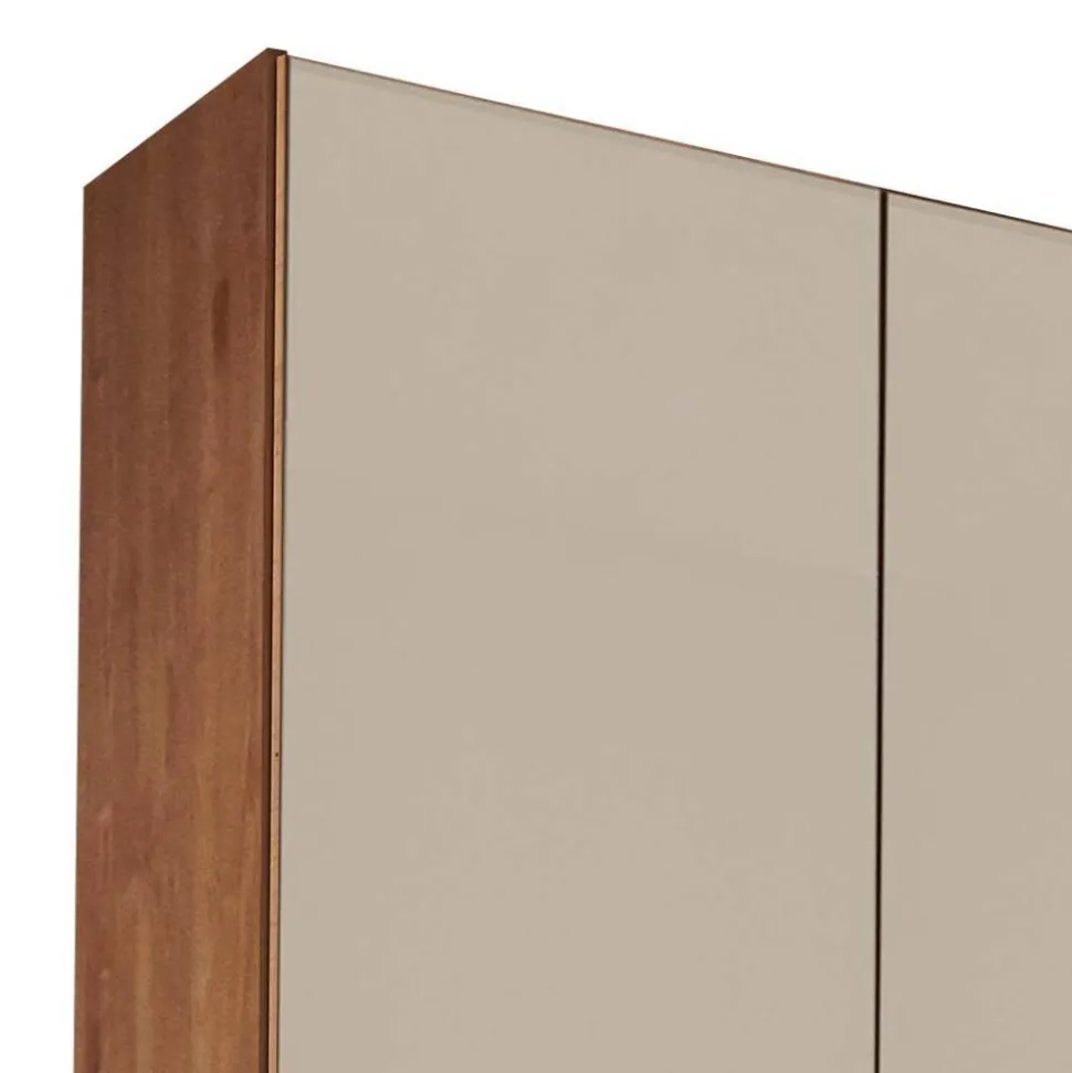 4-türiger Schlafzimmerschrank in Champagner - Angelina