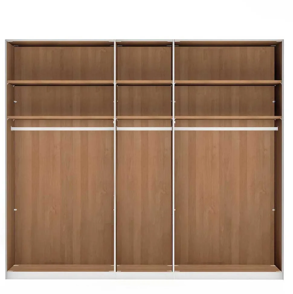 5-türiger Schlafzimmerschrank in Eiche - Emdsiva