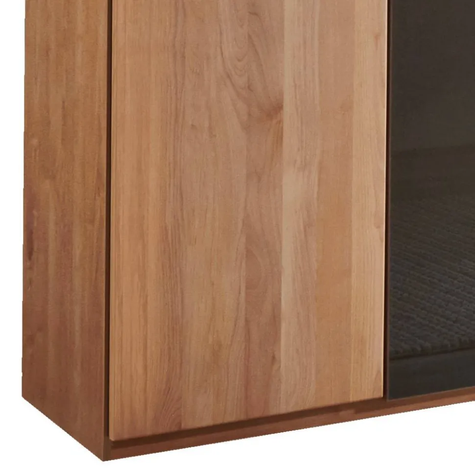 5-türiger Schlafzimmer-Schrank in Erle teilmassiv - Hung