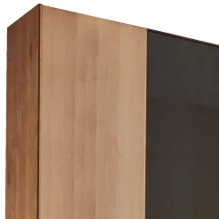 5-türiger Schlafzimmer-Schrank in Erle teilmassiv - Hung